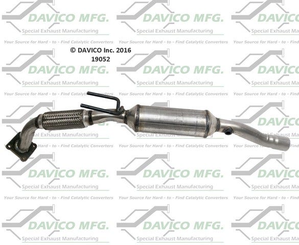 Davico Mfg Catalytic Converter P/N:19052  Catalytic Converter P/N: