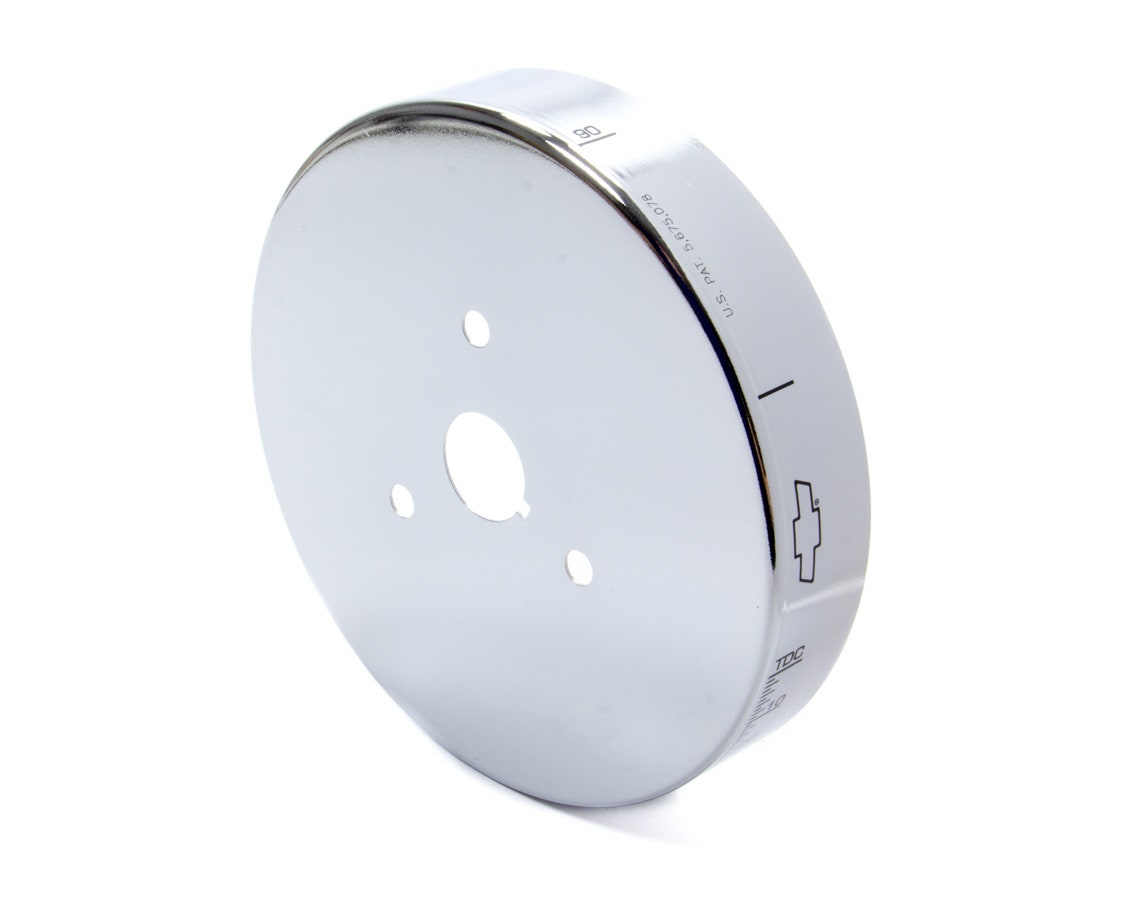 Gm Specialty 141726 Chrome Harmonic Balancer Cover  Parts 141-693 Air Cleaner