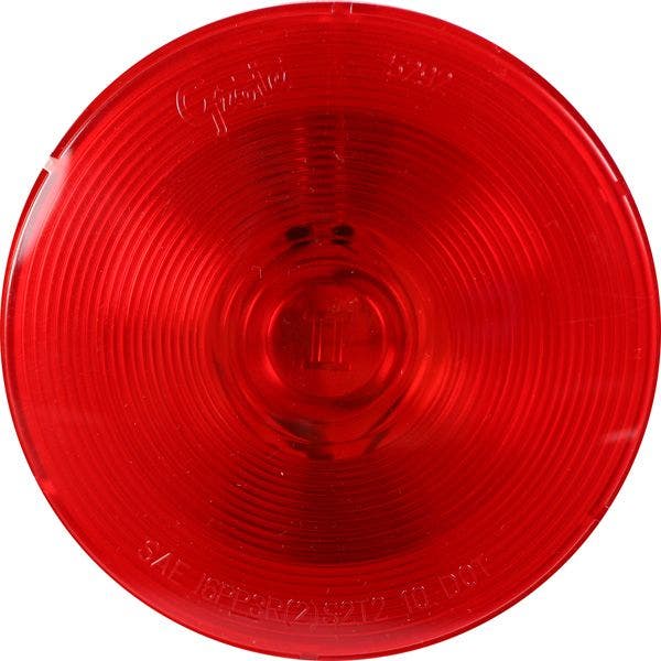 Grote 52772 Stop/Tail/Turn Lamp, Red, Round  Industries  Tail Light Assembly;