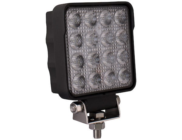 Buyers Products (1492128) Clear 4.33" X 4.33" 12V-48V Dc 16 Led Flood Light  ()