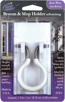 Broom / Mop Holder 1Pk Broom / Mop Holder 1Pk