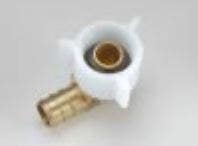 Bestpex 51198 Metal Swivel Elbow Fswv Plastic Nut, 0.5" Size Bestpex  Metal
