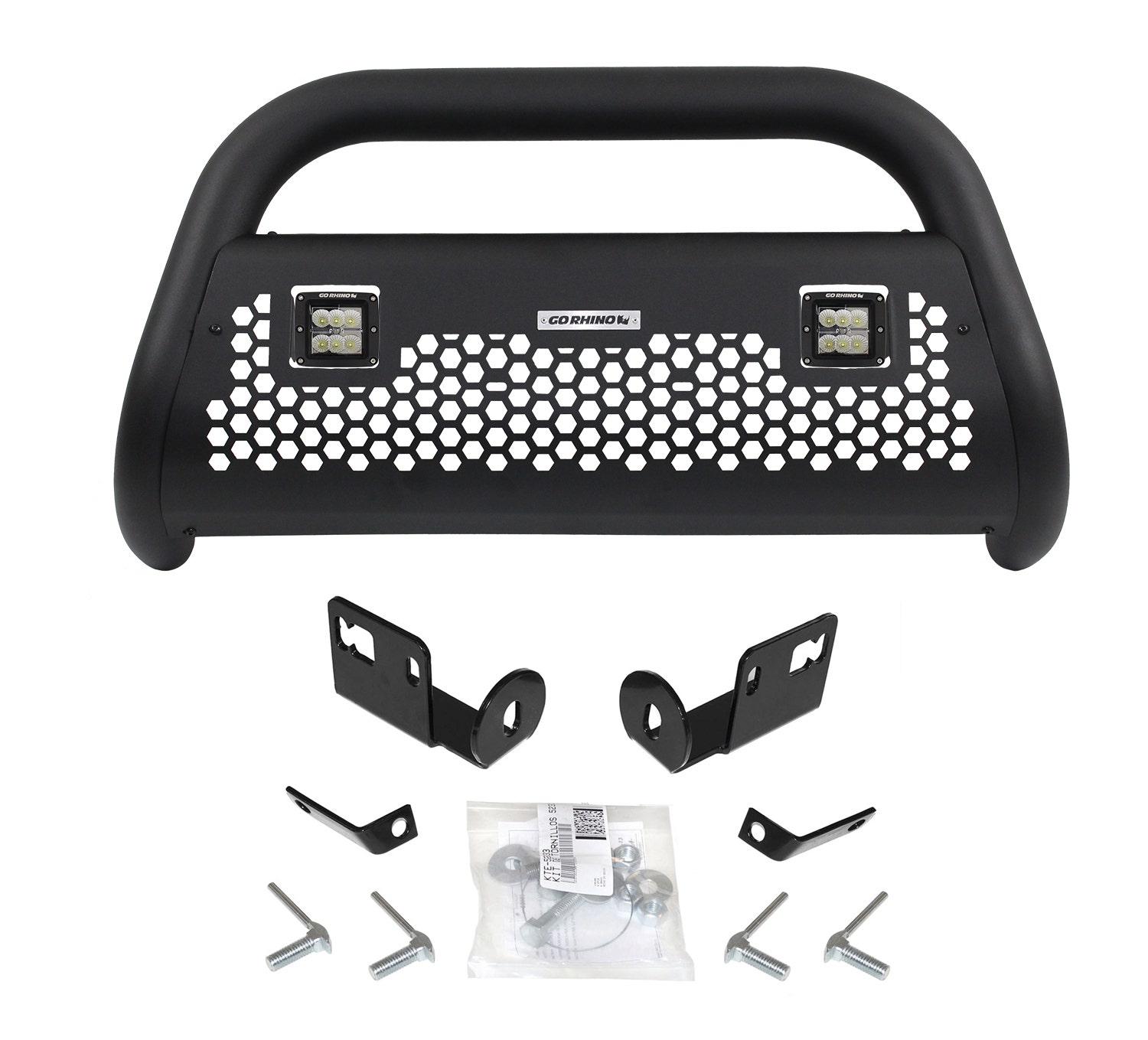 Go Rhino 55882Lt Rhino Charger 2 Rc2 Lr Bull Bar Kit Fits 09-19 F-150   Rhino
