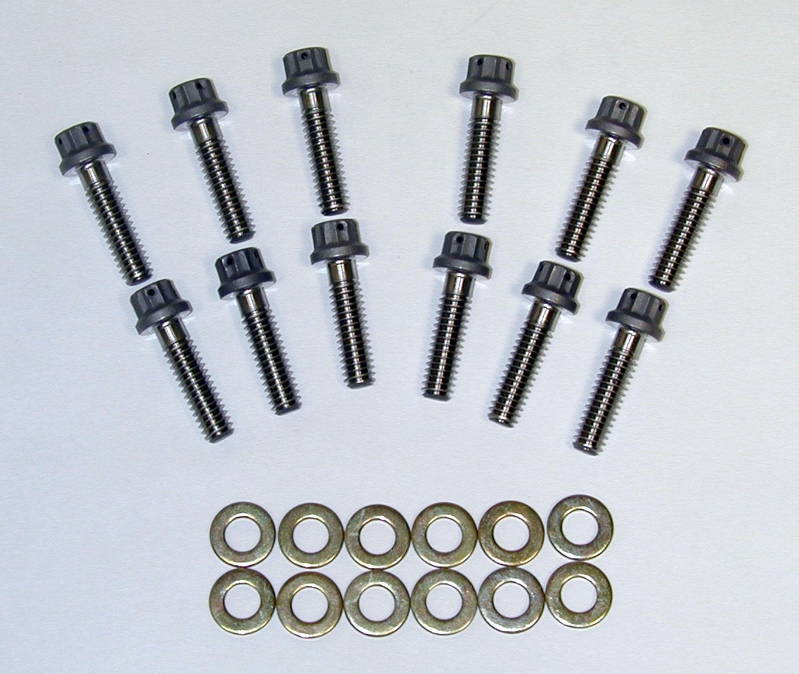 Wilwood 230-4572 12-Point Stainless Bolt Kit Wilwood  12-Point Stainless Bolt