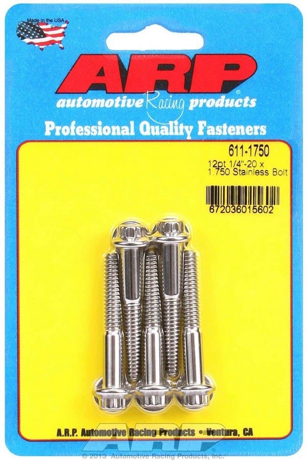 Arp Stainless Steel Bolts Arp Stainless Steel Bolts