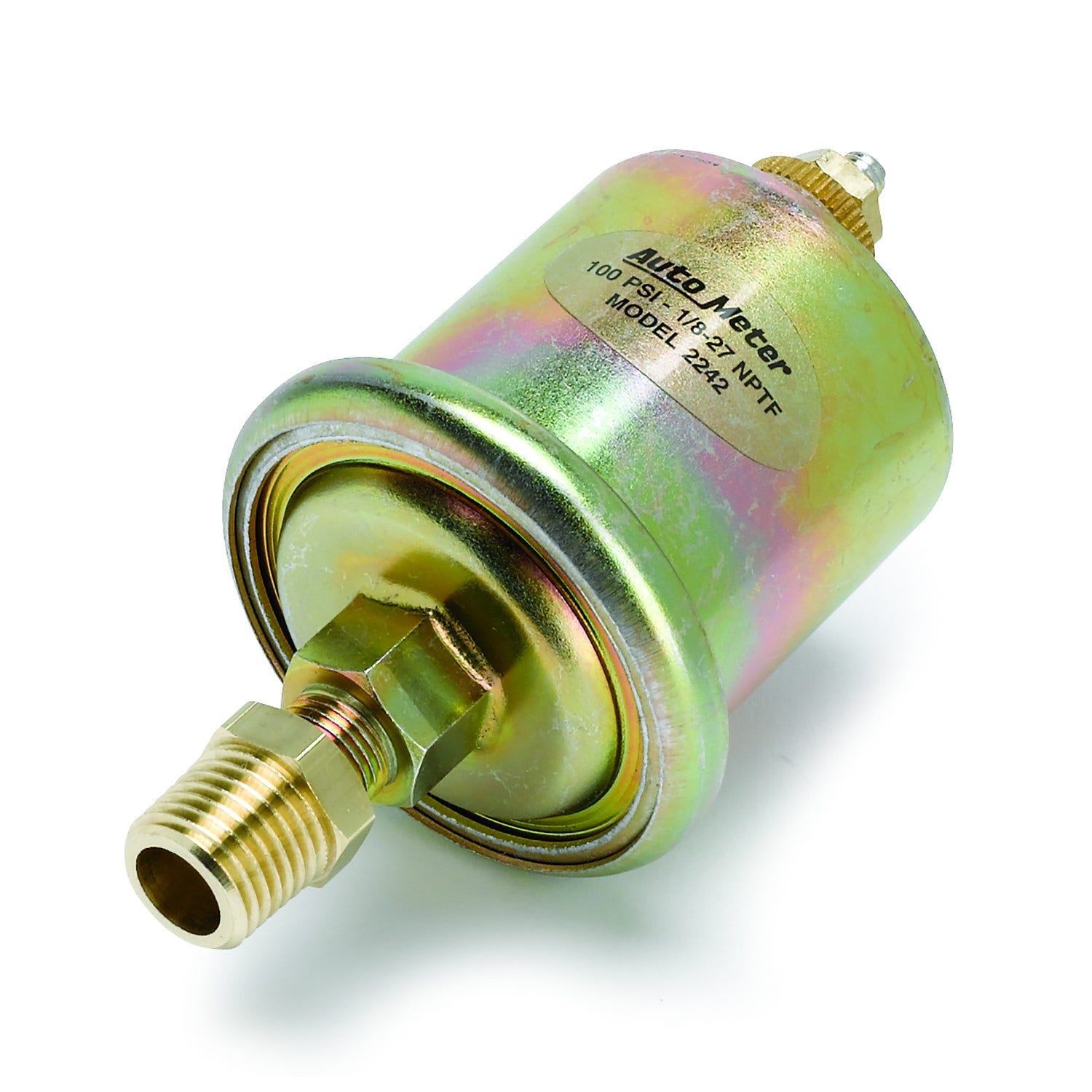 Autometer 2242 Short Sweep Electric Oil Pressure Sender Auto Meter Products