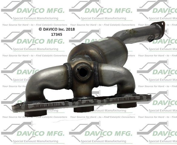 Davico Mfg Catalytic Converter P/N:17345  Catalytic Converter P/N: