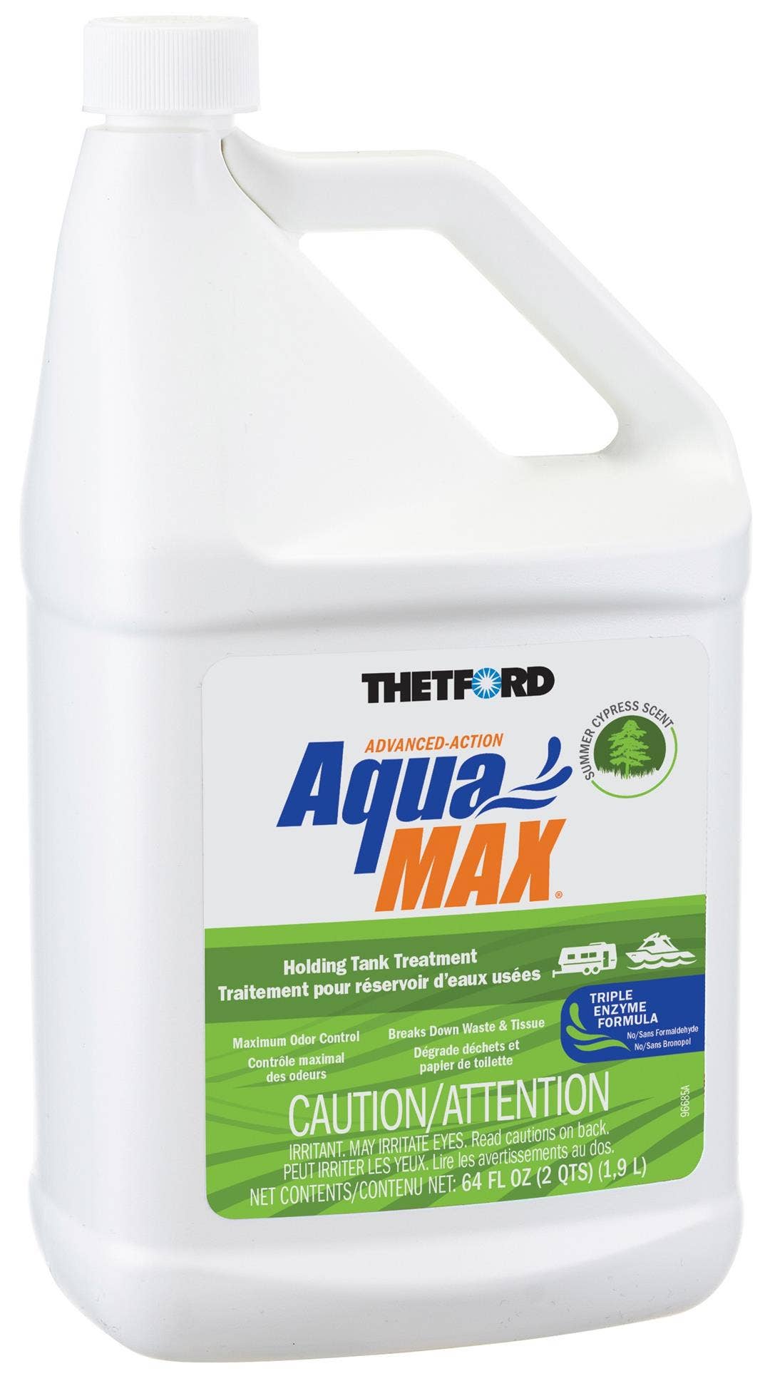 Thetford 96682 Aquamax Summer Cypress 64 Oz   Aquamax Summer Cypress 64 Oz