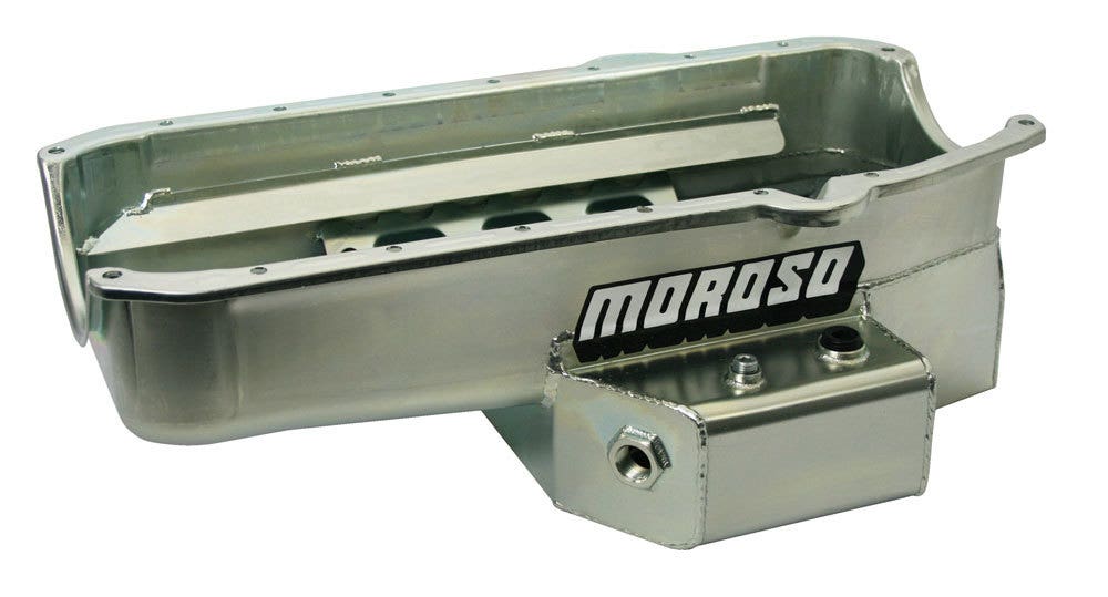 Moroso 21811 Oil Pan For Small Block Chevy Engine - 7 Quart Capacity   Oil Pan