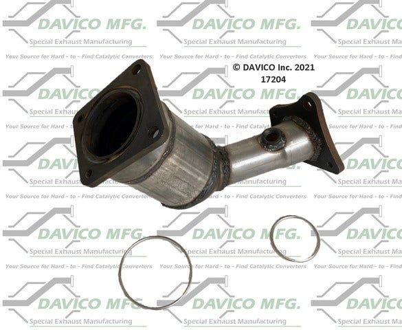 Davico Mfg Catalytic Converter P/N:17204  Catalytic Converter P/N: