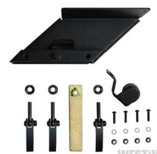 Westin 59-89015 Textured Black Off-Road Jack Mount Wrangler Jk 2007-2018;