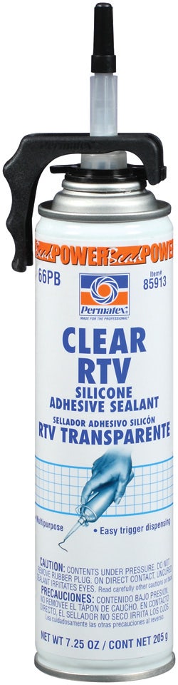 #66 Clear Silicone Adhes #66 Clear Silicone Adhes