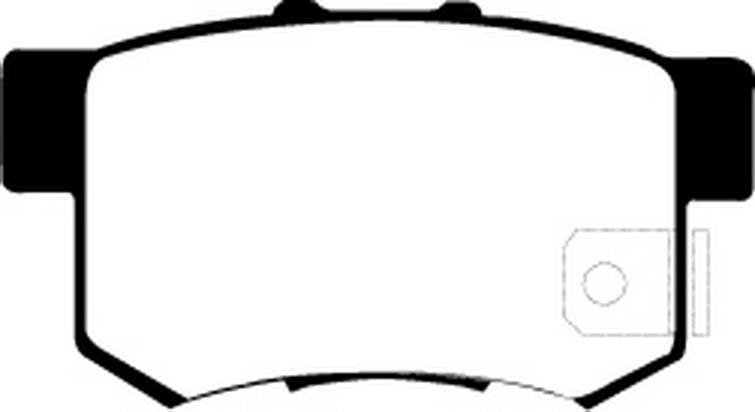 Ebc Brakes Dp21193 Greenstuff 2000 Series Sport Brake Pads   Brake Pad