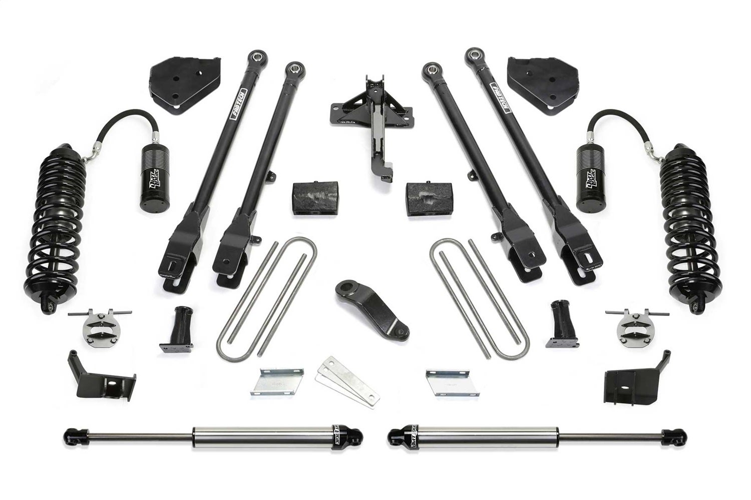 Fabtech K2338dl 4 Link Lift System Fits 17-20 F-450 Super Duty F-550 Super Duty
