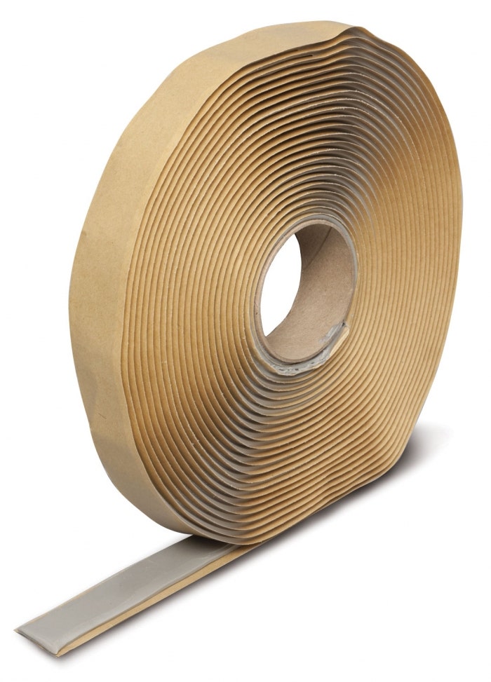 Dicor Bt-1834-1 1/8" X 3/4" X 30' Butyl Seal Tape   1/8  X 3/4  X 30  Butyl Seal