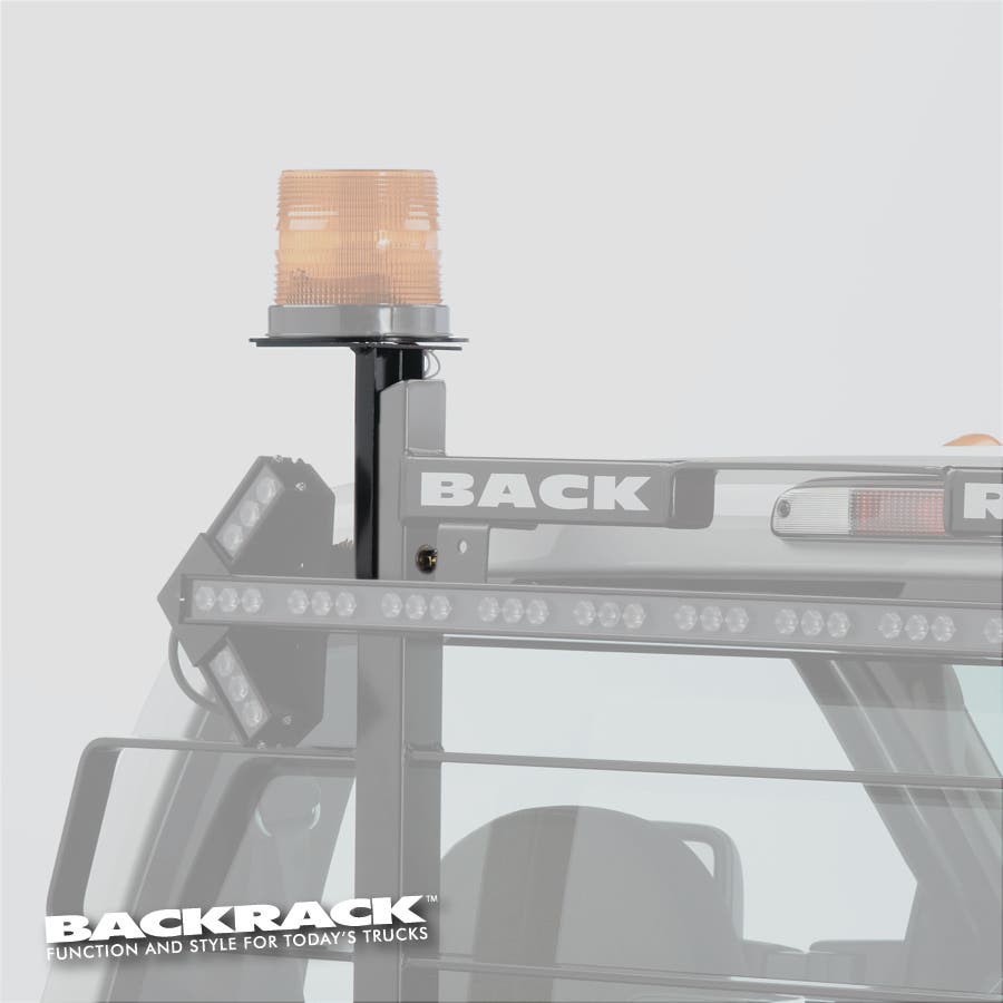 Backrack 81001 Utility Light Bracket Back Rack  Headache Rack Light Mount; Used