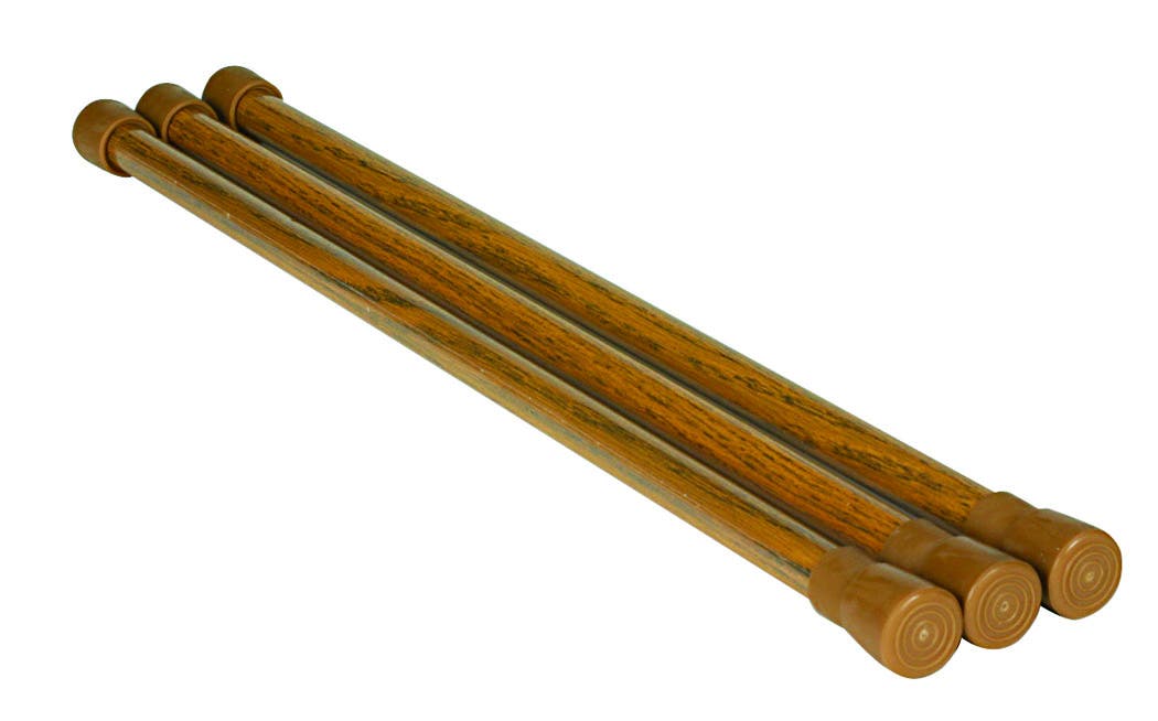 Camco 28" Rv Refrigerator Bars - Holds Food And Drinks In Place During Travel,