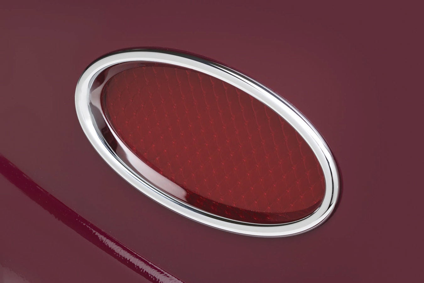 Lokar Tl-1910 Standard Oval Chrome Taillight - Pair   Standard Oval Chrome