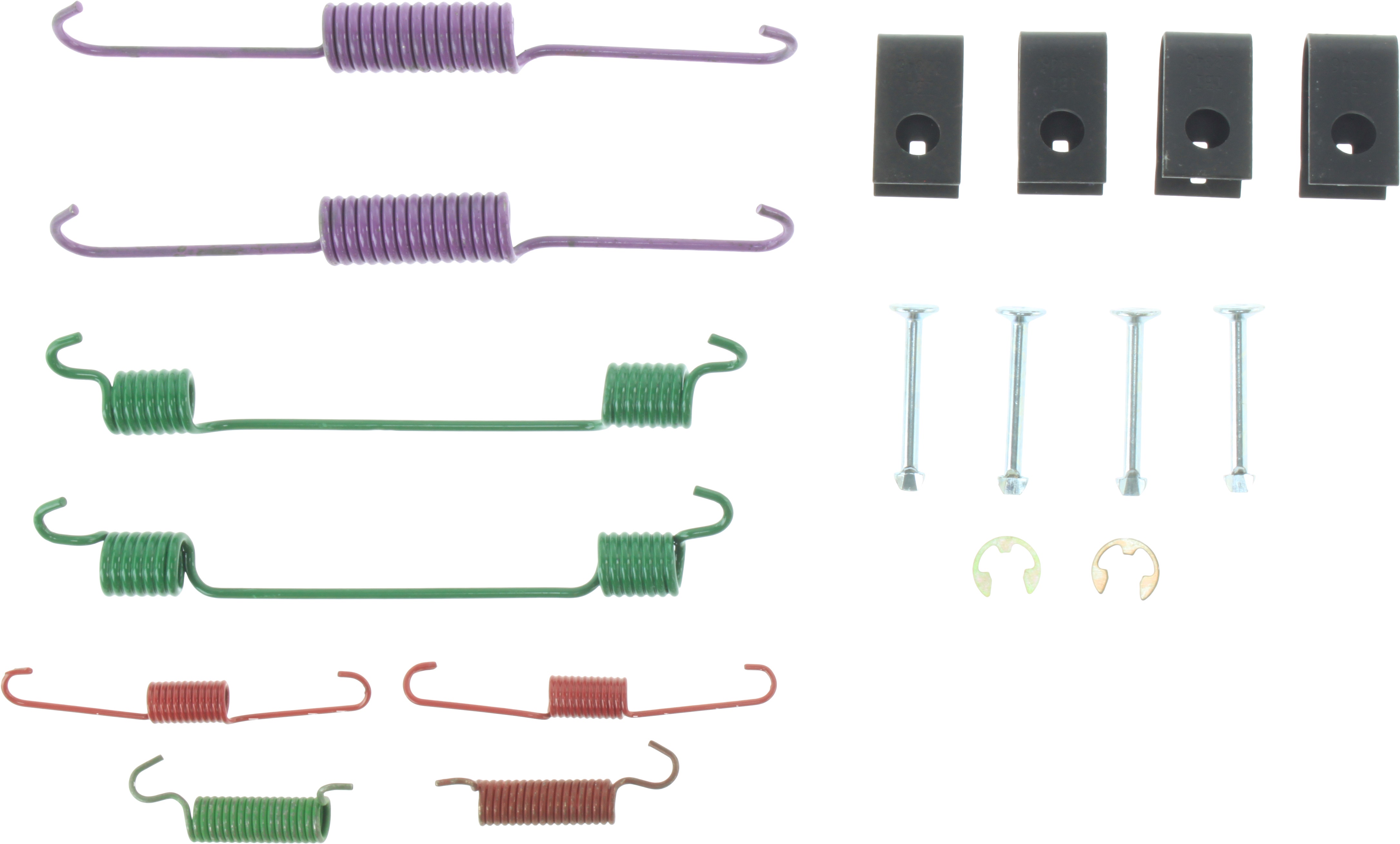 Centric Parts Drum Brake Hardware Kit P/N:118.48011  Drum Brake Hardware Kit