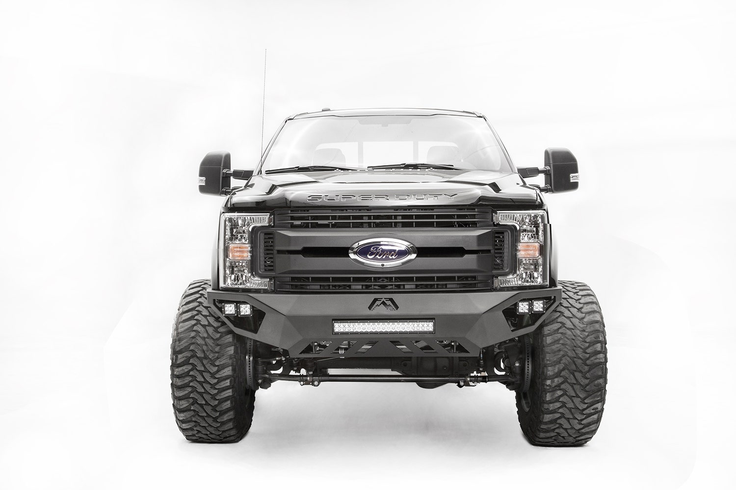 Fab Fours Fs17-V4151-1 Vengeance Front Bumper   Bumper Vengeance; With Bull Bar
