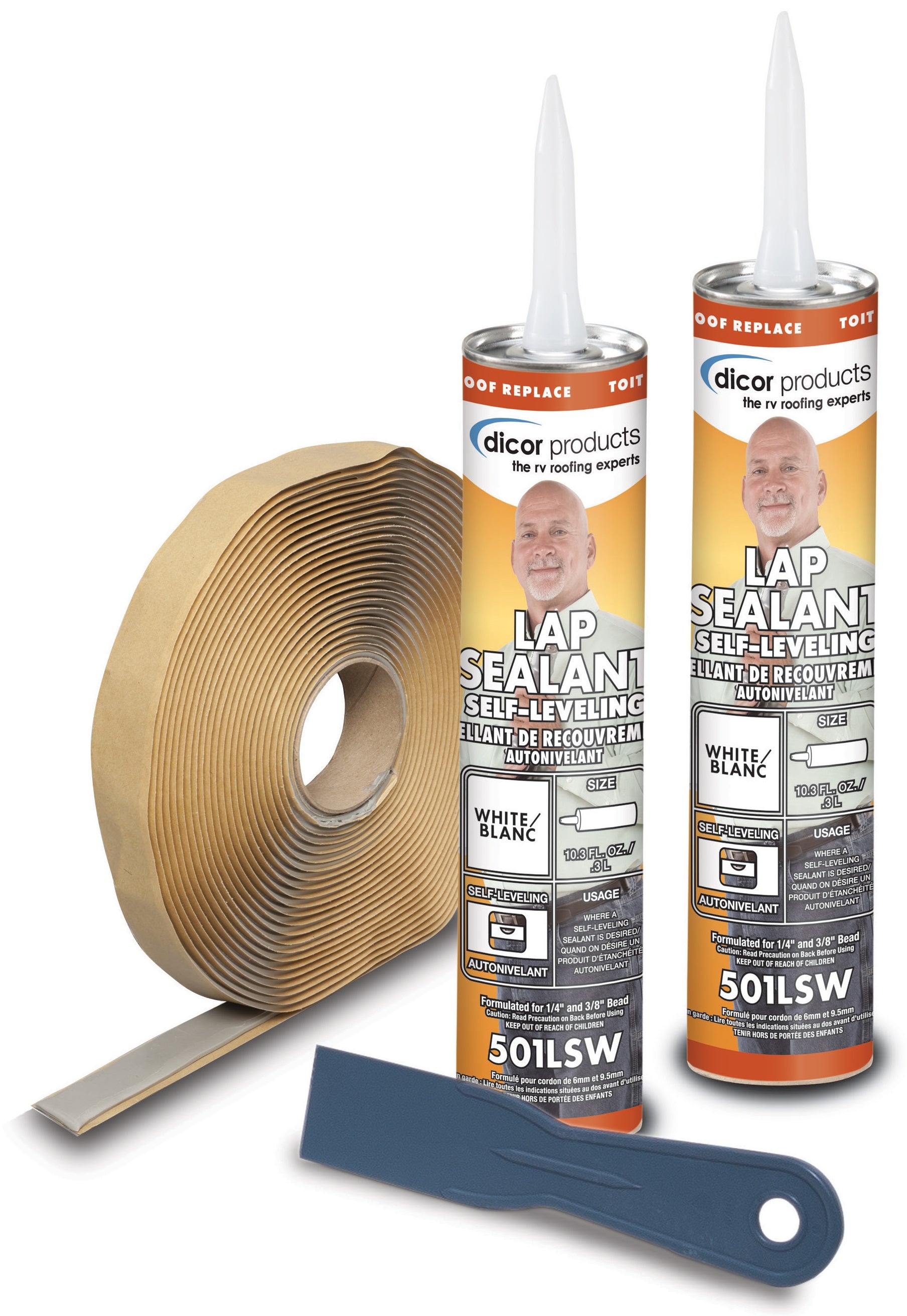 2 Tubes Self Leveling Lap Sealant W 2 Tubes Self Leveling Lap Sealant W