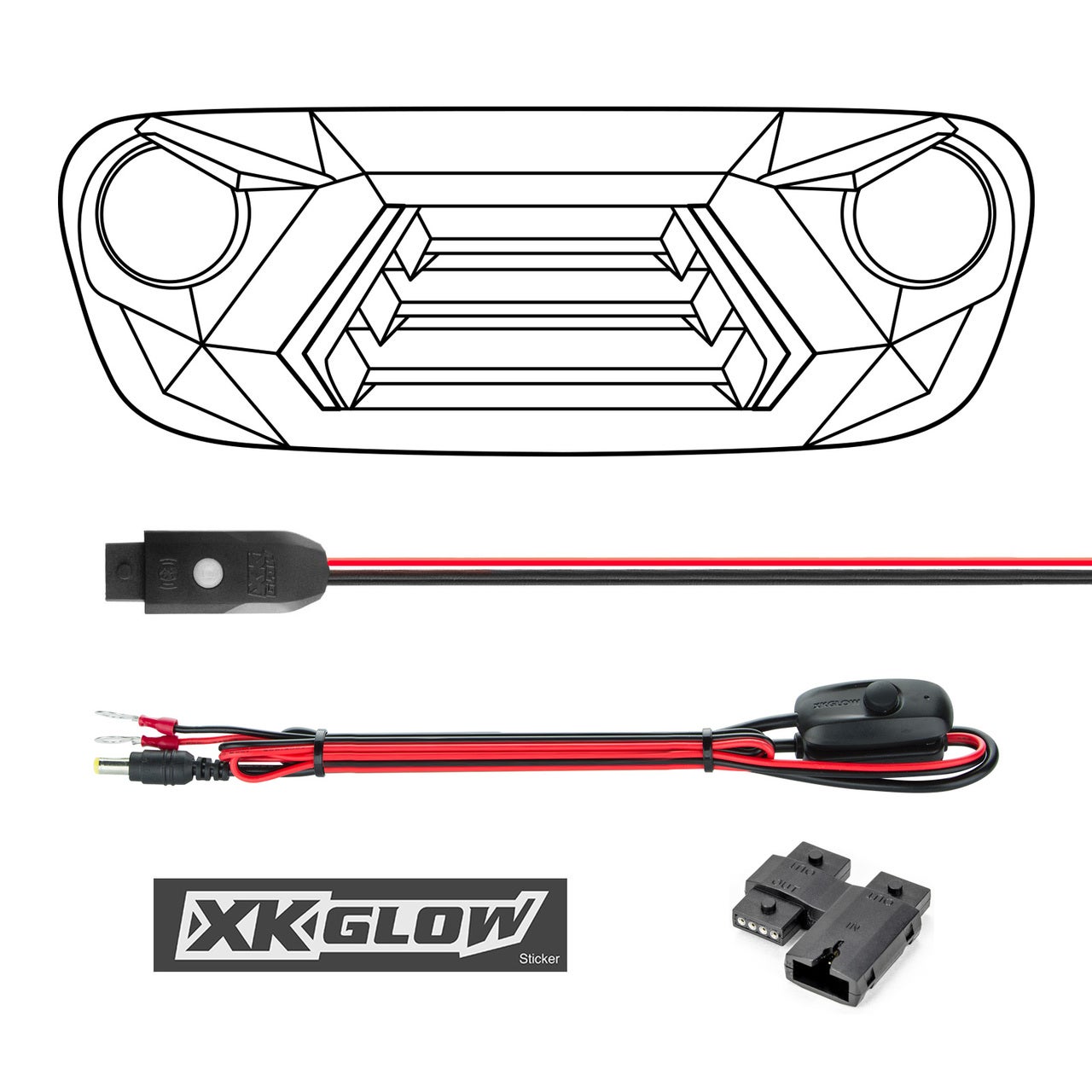 Led Grill Kit Wrangler Led Grill Kit Wrangler