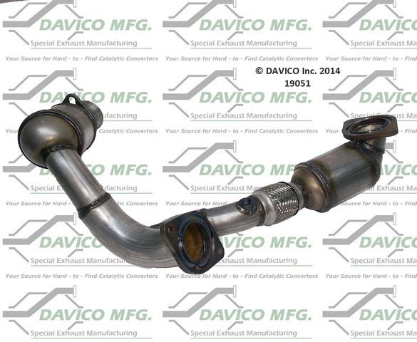 Davico Mfg Catalytic Converter P/N:19051  Catalytic Converter P/N: