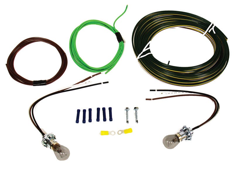 Blue Ox Bx8869 Trailer Wire Installation Kit   Towed Vehicle Light Kit; Includes