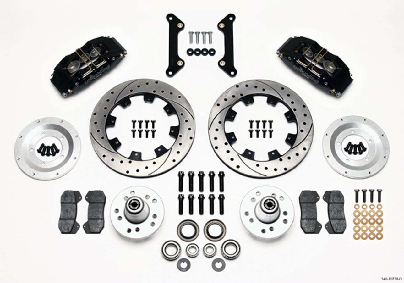 Dp6a Front Hub Kit,12.19", Drilled Dp6a Front Hub Kit,12.19 , Drilled