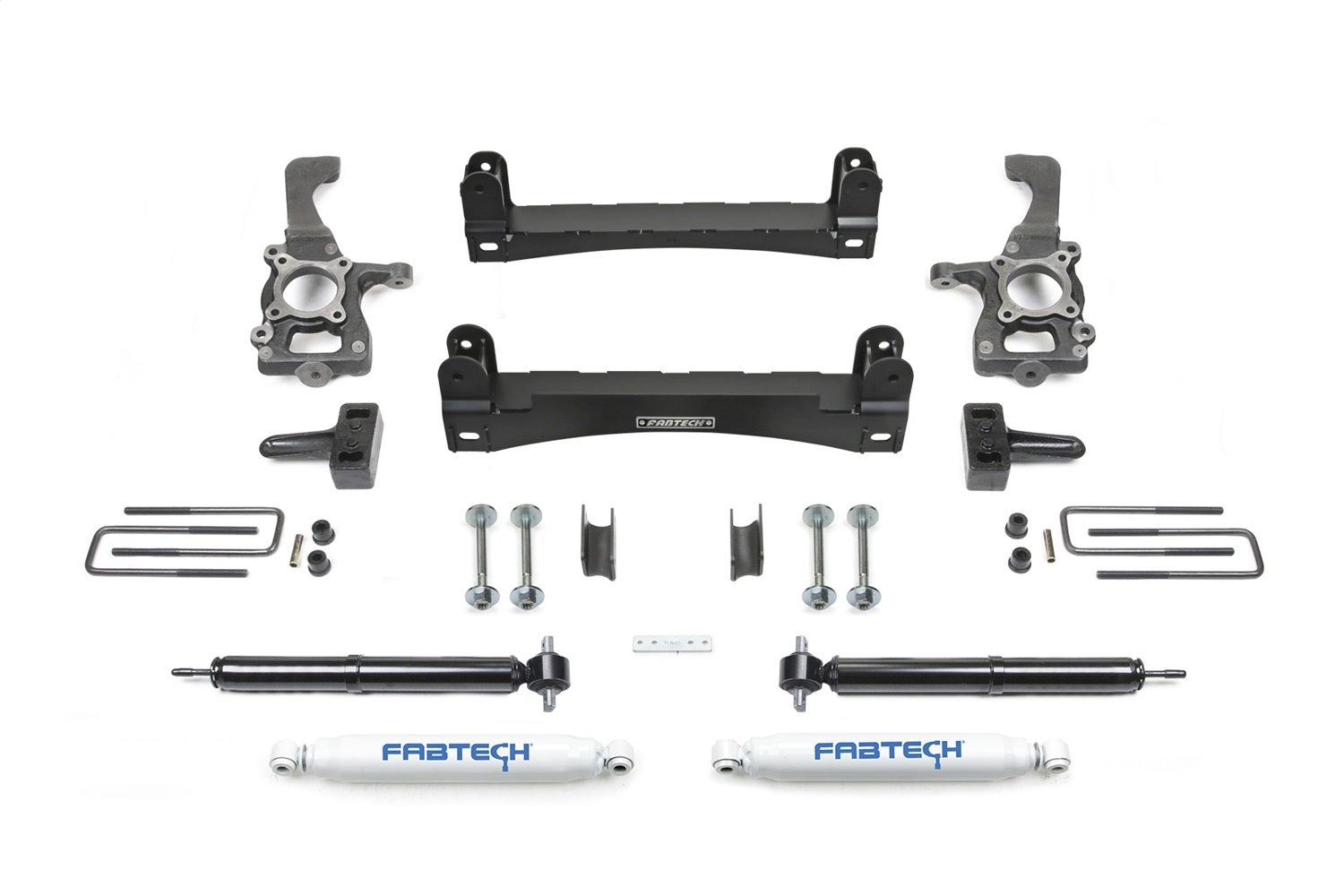 Fabtech K2258 Basic Lift System W/Shocks Fits 15-20 F-150   Basic Lift System