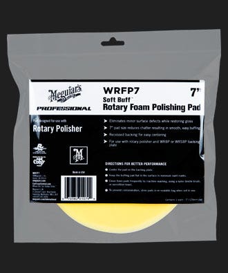 Meguiar’S 7" Rotary Foam Polishing Pad – Hook And Loop Foam Pad Restores High