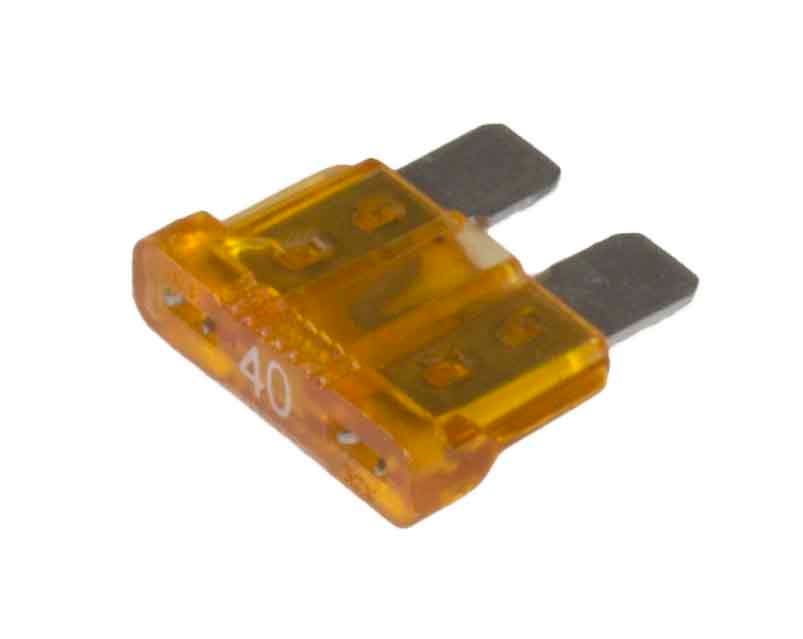 Wirth Co. - 24390-7 - Ato/Atc Standard Blade Fuse-40A-Orange - (Pack Of 25)