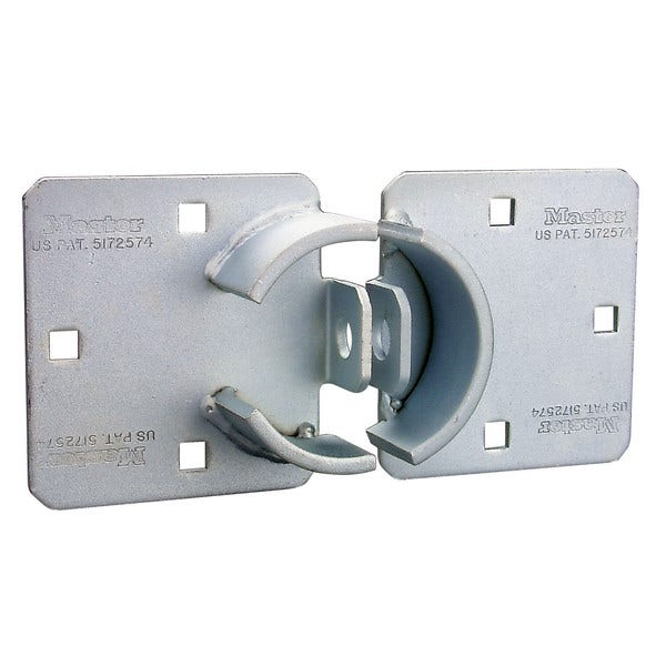 Master Lock Hasp, Solid Steel Hidden Hasp, 9 In. Wide, 770 Master Lock Starter