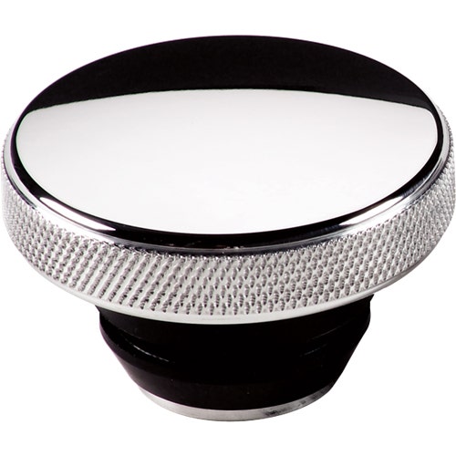 Oil Fill Cap, Push On Polished Oil Fill Cap, Push On Polished