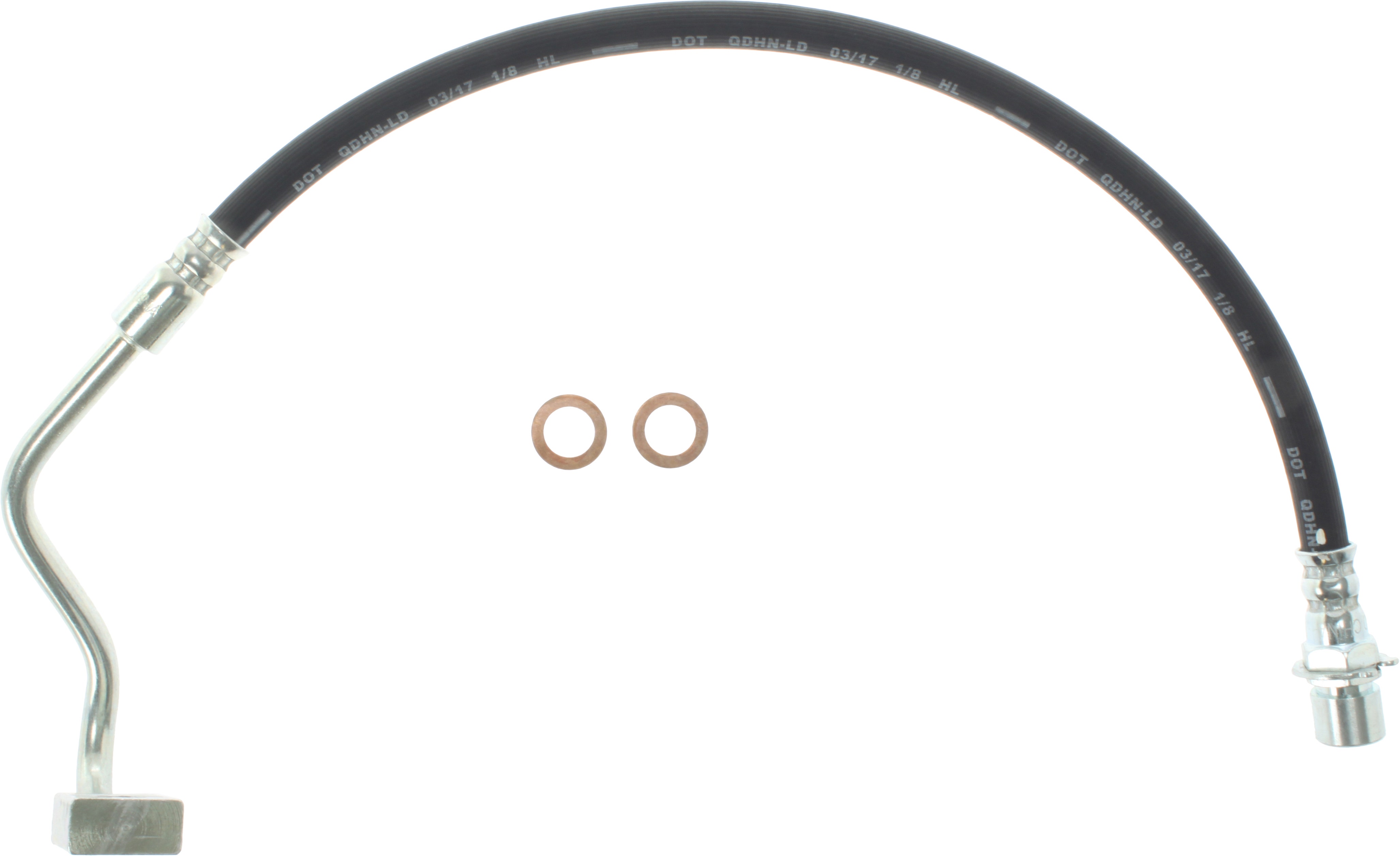 Centric Parts Brake Hydraulic Hose P/N:150.68015  Brake Hydraulic Hose P/N:
