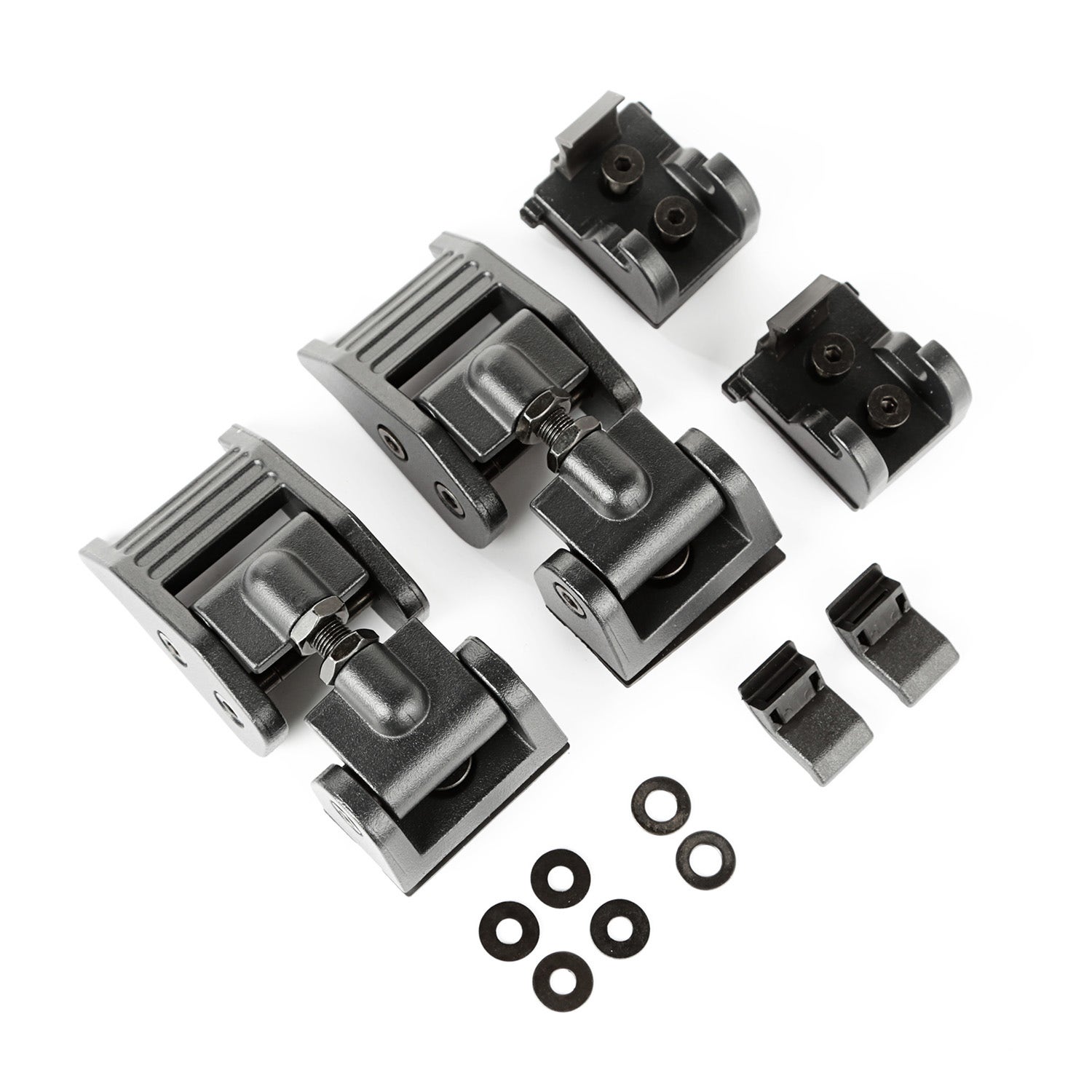 Rugged Ridge 11210.17 Hood Catch Fits 07-18 Wrangler (Jk)   Hood Latch; Finish -