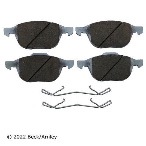 Beck/Arnley Disc Brake Pad Set P/N:085-6752  Disc Brake Pad Set P/N:
