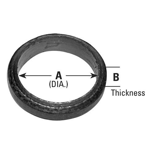 Ap Exhaust Exhaust Pipe Flange Gasket P/N:8717  Exhaust Pipe Flange Gasket P/N: