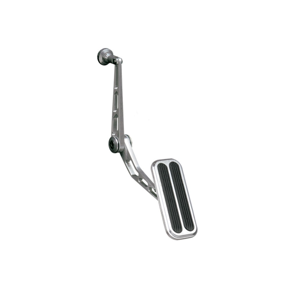 Lokar Bag-6074 Billet Aluminum Throttle Pedal With Rubber   Billet Aluminum