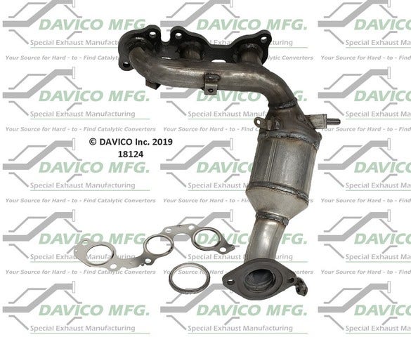 Davico Mfg Catalytic Converter P/N:18124  Catalytic Converter P/N: