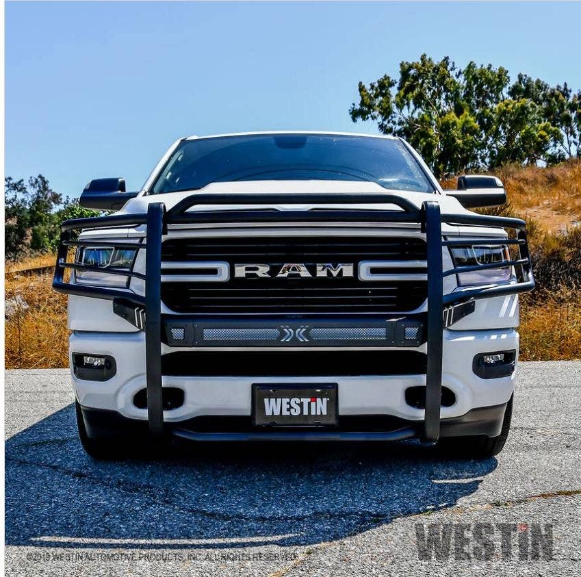 Westin 40-33975 Textured Black Sportsman X Grille Guard Fits 2019-2021 Ram 1500