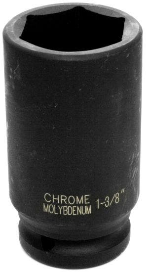Performance Tool M742-44 3/4" Dr 1-3/8" Dw Impact Socket   3/4  Dr 1-3/8  Dw