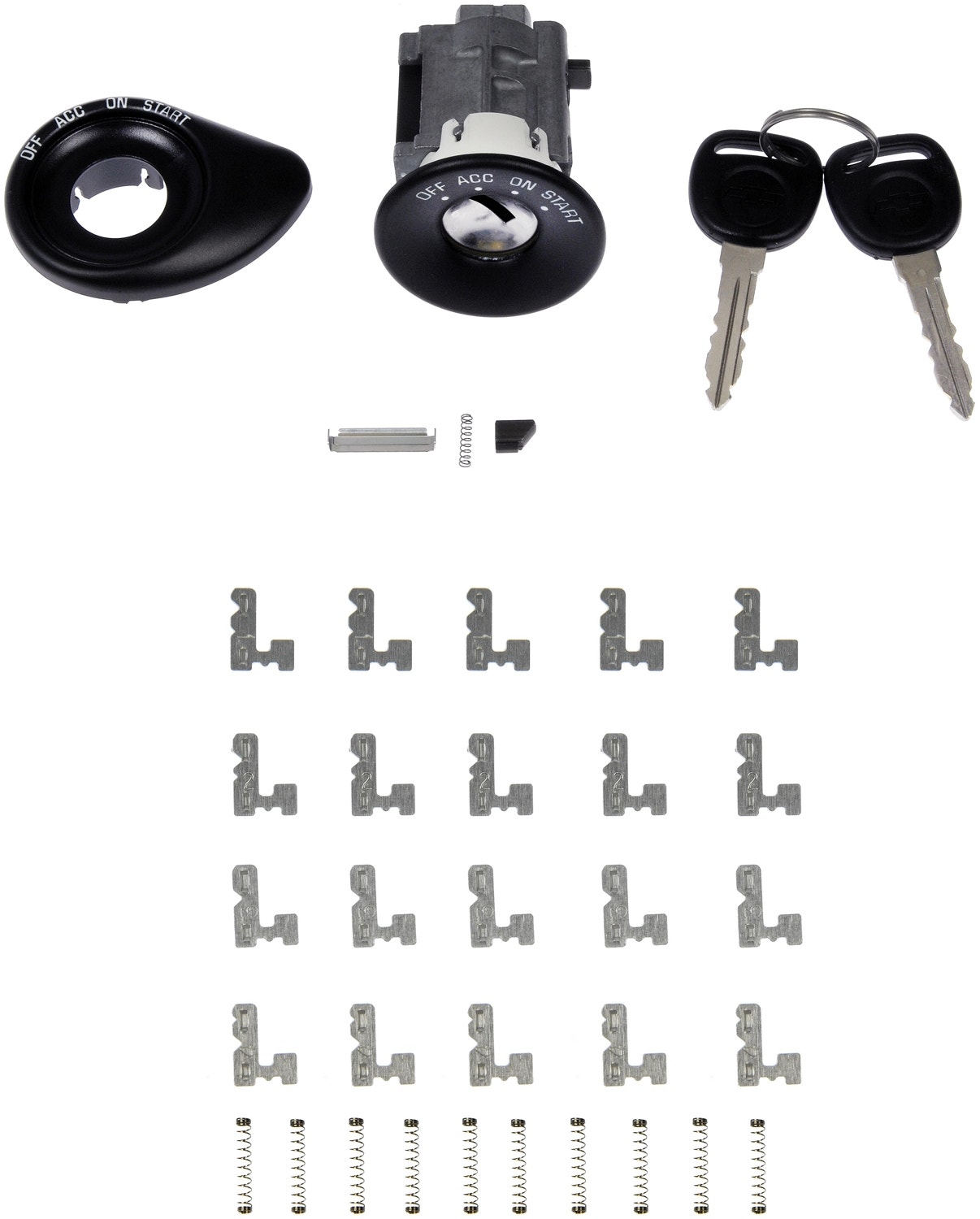 Dorman - Oe Solutions Ignition Lock Cylinder P/N:924-719 Body Switch & Relay