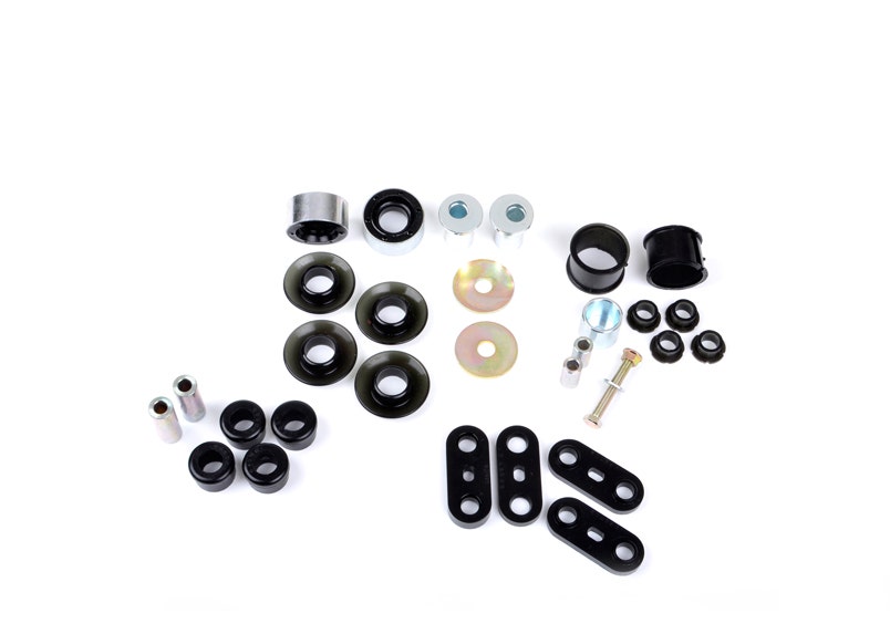 Whiteline Wek079 Bushing Kit, Black   Suspension Bushing Kit  Color - Black,