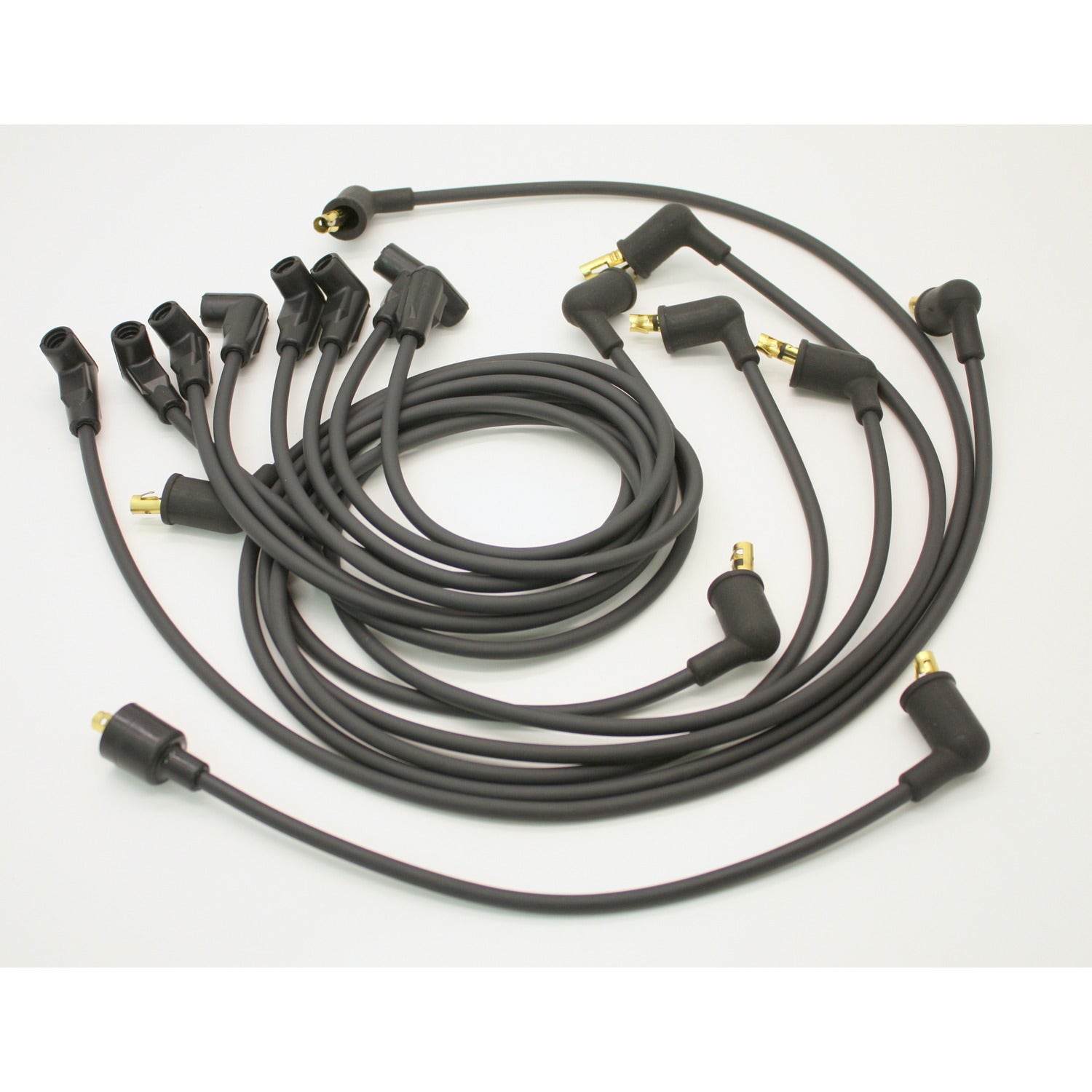 Pertronix 708107 Flame-Thrower Black Custom Fit 8 Cylinder Spark Plug Wire