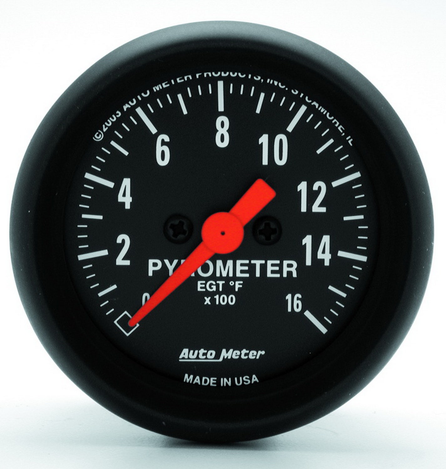 Autometer 2654 Z-Series Electric Pyrometer Gauge Kit Auto Meter Products  Gauge