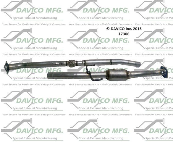 Davico Mfg Catalytic Converter P/N:17306  Catalytic Converter P/N: