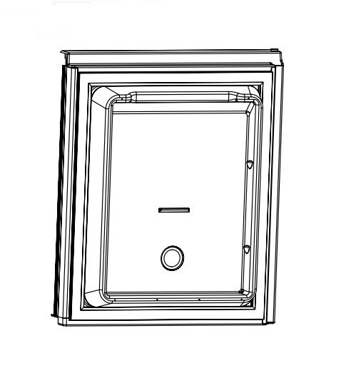 Norcold 627941 Door Assembly Refrigerator Door Liner  Compatibility -  1210Acim/