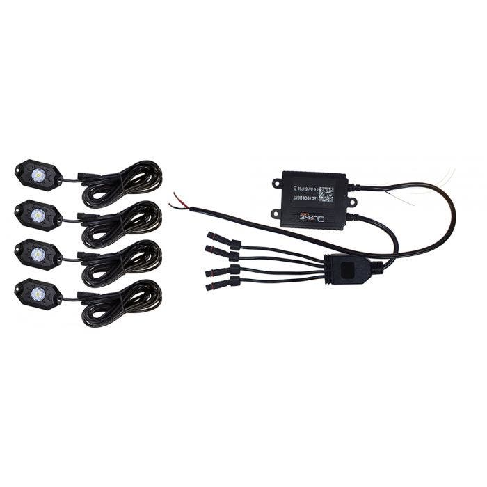 4Pcs Rgbw Rock Light Kit 4Pcs Rgbw Rock Light Kit