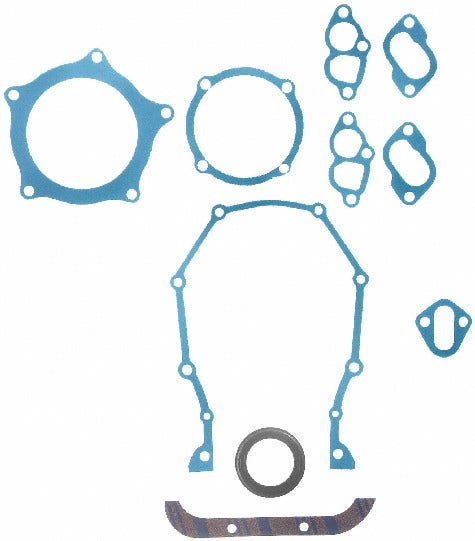 Fel-Pro Engine Timing Cover Gasket Set P/N:Tcs 12460-2   Timing Cover Gasket Set